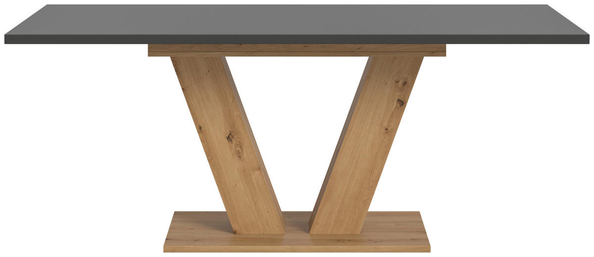 Esstisch MOTION grau Artisan Nachbildung B/H/T: ca. 150x76x90 cm MOTION - grau (150,00/76,00/90,00cm) - xonox.home