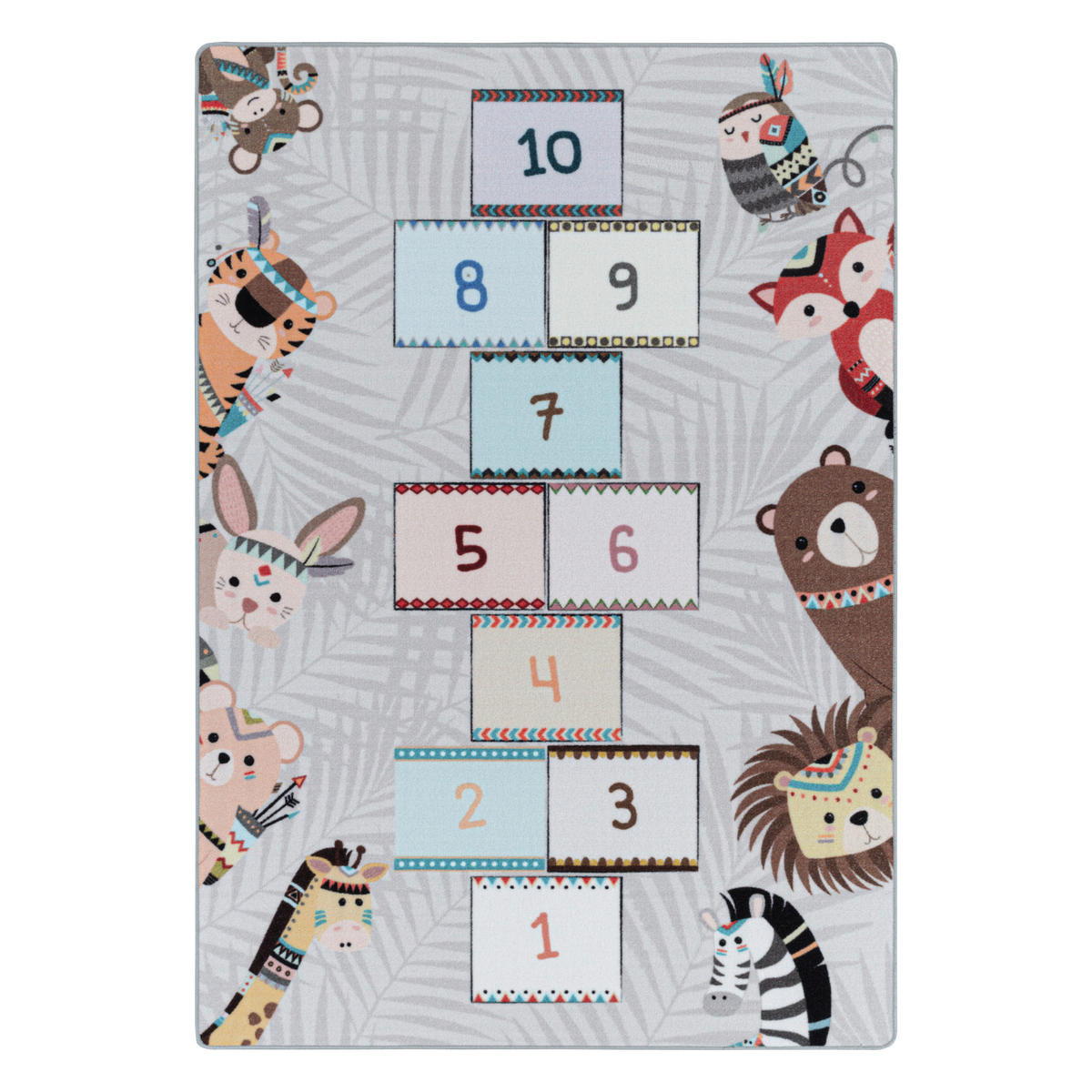 Ayyildiz Teppich PLAY grau B/L: ca. 80x120 cm PLAY - grau (80,00/120,00cm) - Ayyildiz