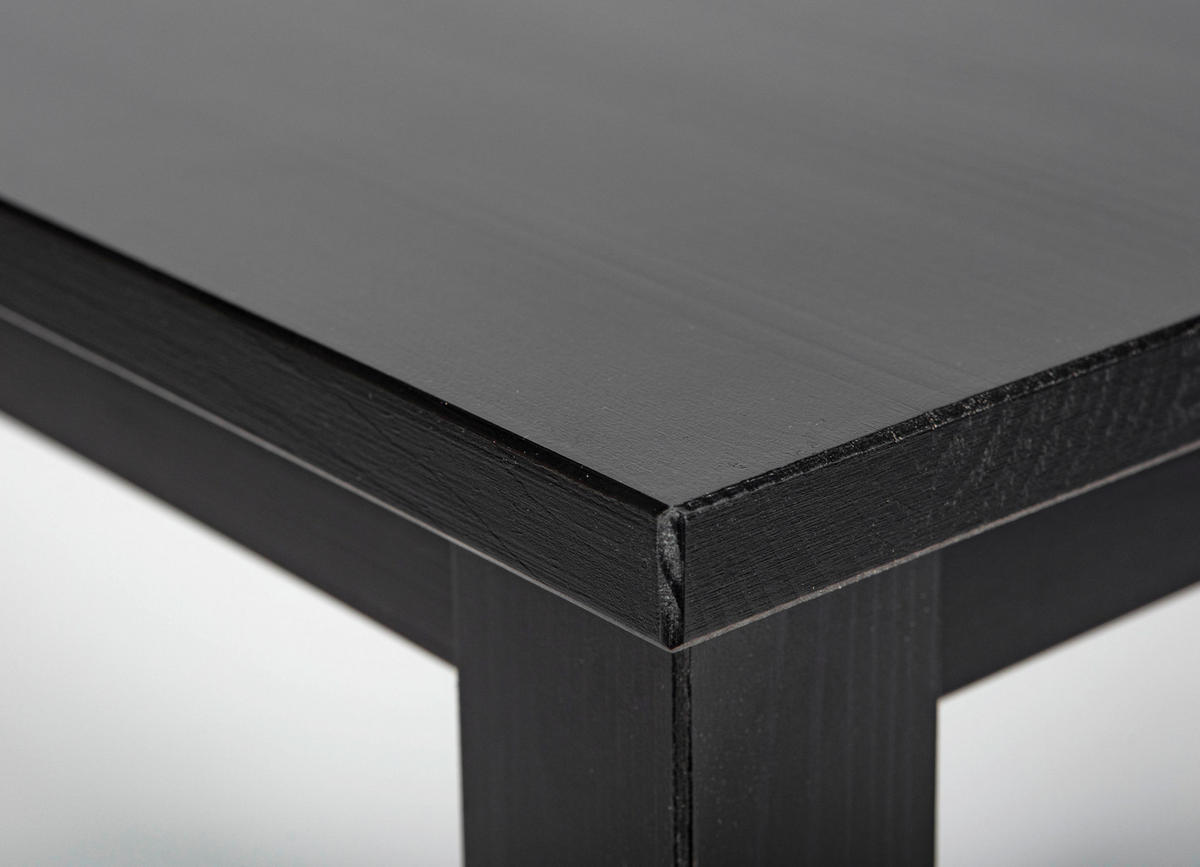 Beistelltisch Hiltwin schwarz B/H/T: ca. 45x55x45 cm Hiltwin - schwarz (45,00/55,00/45,00cm) - Inter Link