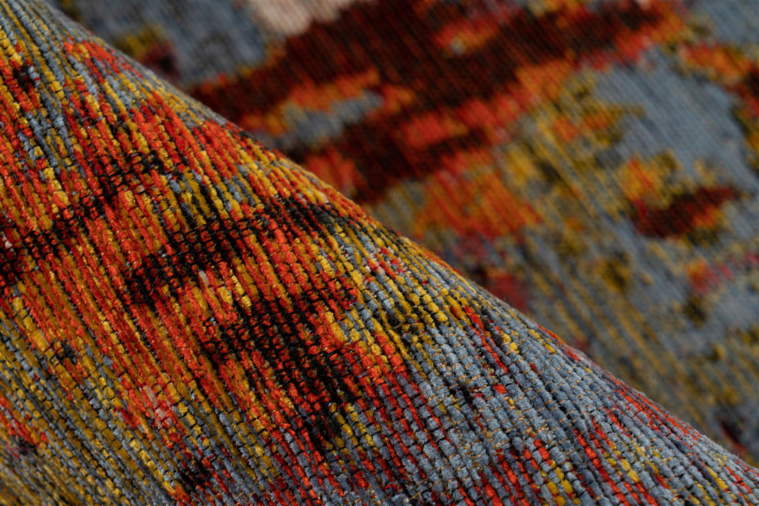 Thumbnail - Padiro Kurzflorteppich Primavera 525 rot B/L: ca. 120x180 cm