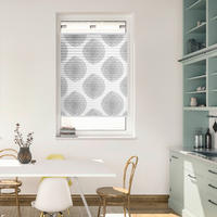 Spannplissee Stripy Boho Drop weiß B/L: ca. 45x130 cm Stripy Boho Drop - weiß (45,00/130,00cm) - LICHTBLICK