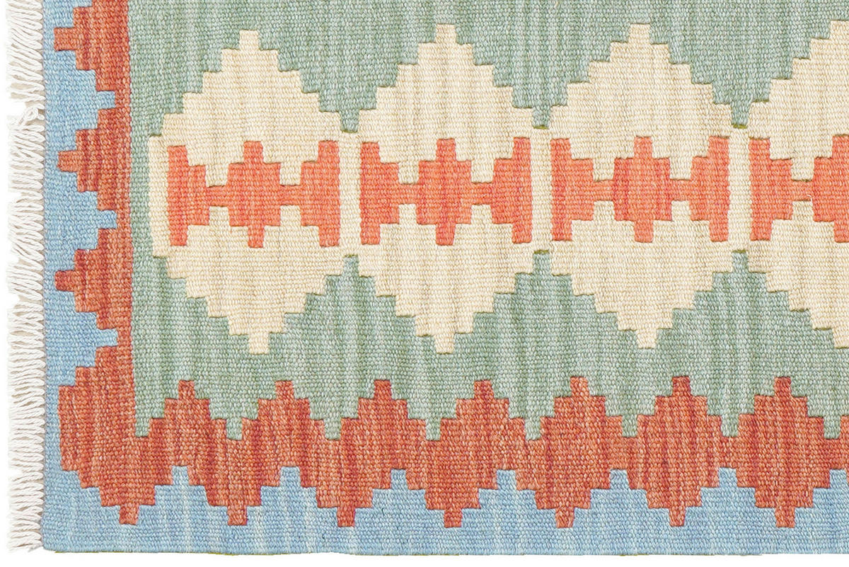 PersaTepp Teppich Kelim Gashgai rot B/H/L: ca. 80x1x118 cm Kelim Gashgai - beige/rot (118,00/80,00/1,00cm) - PersaTepp