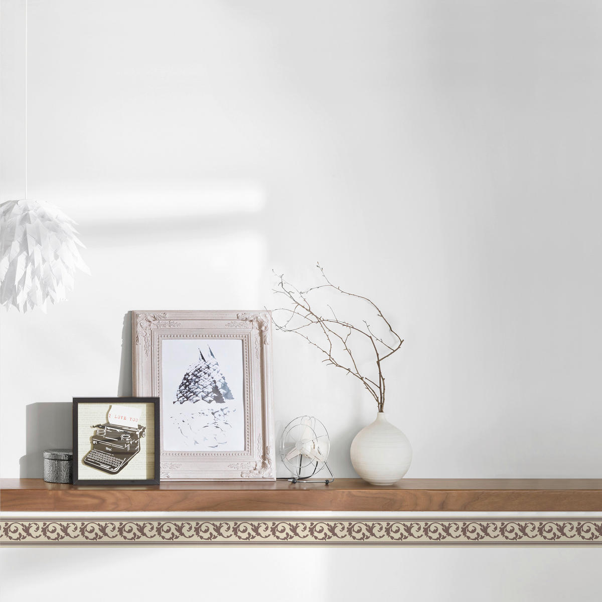 A.S.Creation Bordüre beige braun B/H/D: ca. 5x500x8,1 cm Bordüre_selbstklebend - beige/braun (8,10/500,00cm) - A.S.Creation