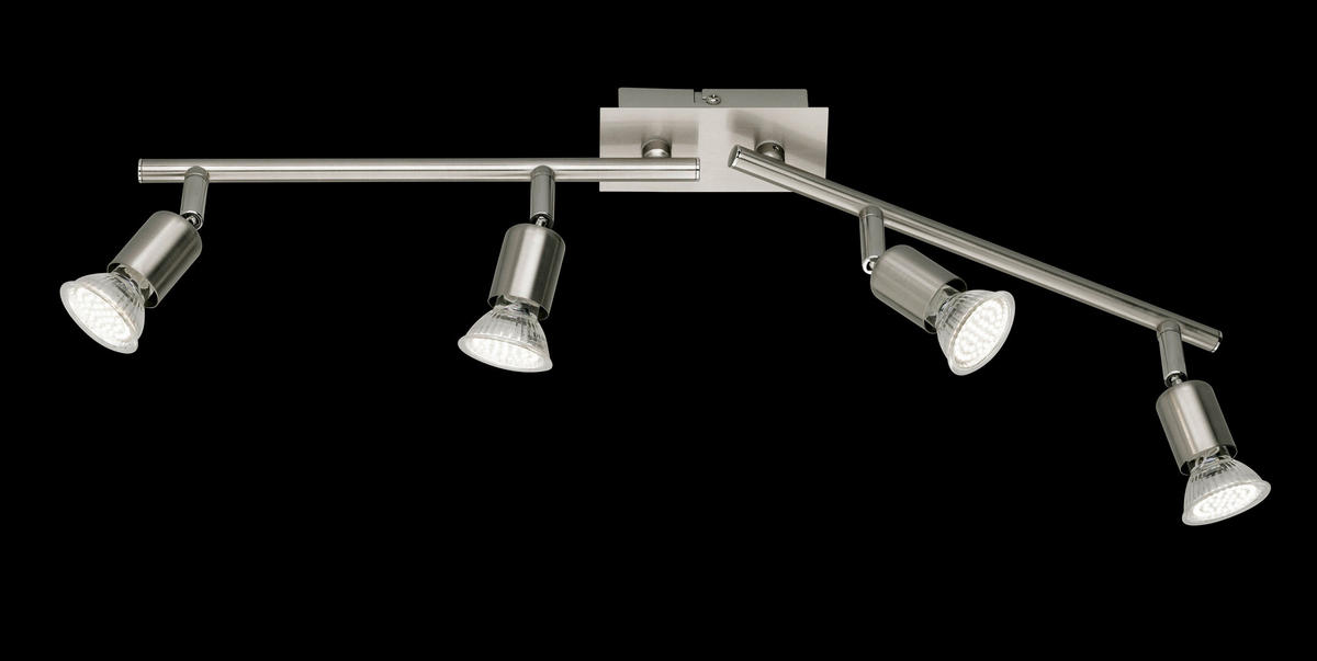 Reality Spotbalken R82944107 Nimes - nickel matt (60,00/16,00/5,00cm) - Reality