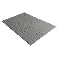 Obsession Teppich Zen Deluxe grau B/H/L: ca. 160x16x230 cm Zen Deluxe - grau (230,00/160,00/16,00cm) - Obsession