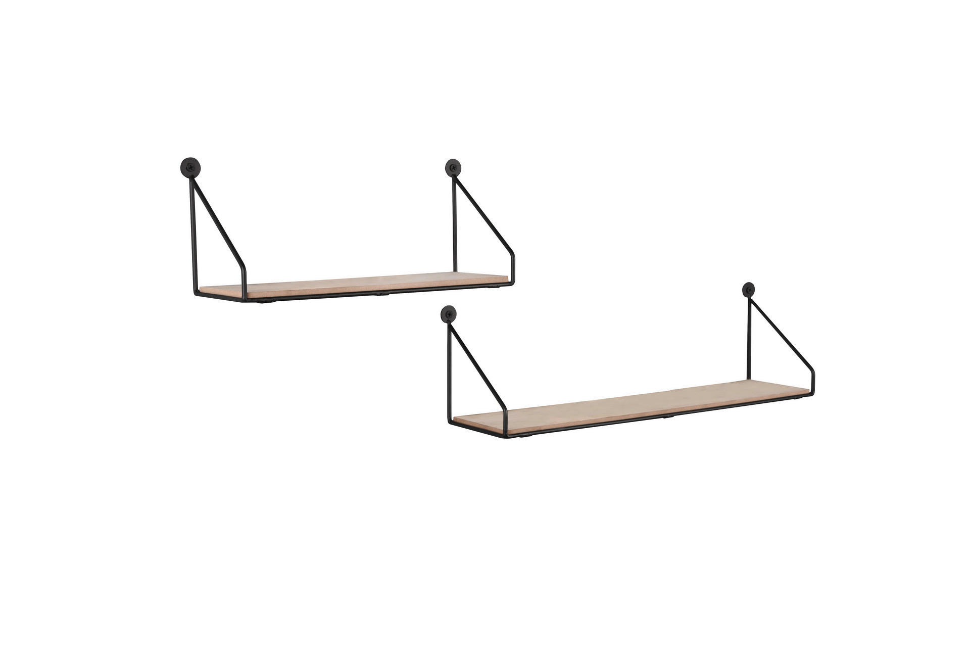 Wandregal Sabrina schwarz B/H/T: ca. 30x13x11 cm Sabrina - schwarz (30,00/13,00/11,00cm)