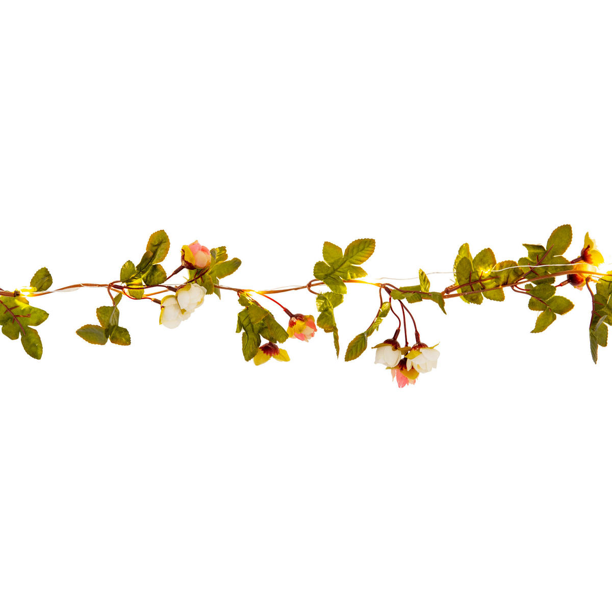 LED-Lichterkette 5268261 mehrfarbig Kunststoff L: ca. 420 cm LED Lichterkette RÖSSCHEN mit LED - mehrfarbig (420,00cm) - Näve Leuchten