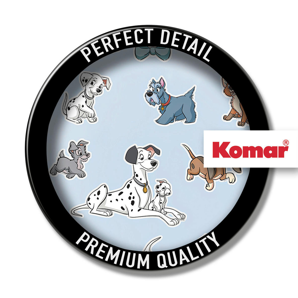 Komar Wandtattoo Disney Cats and Cats Dogs bei Dogs Disney ▷ kaufen and online 101 Dalmatiner POCO