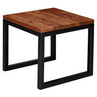 Beistelltisch rosenholz Holz B/H/T: ca. 45x40x45 cm Beistelltisch - rosenholz (45,00/40,00/45,00cm) - Wohnling