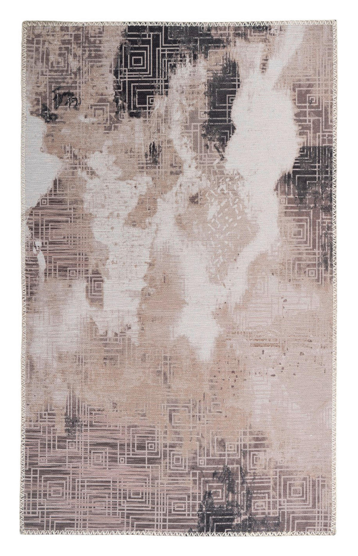 Arte Espina Flachflorteppich Prayer 525 creme B/H/L: ca. 120x0,5x180 cm Prayer 525 - creme (180,00/120,00/0,50cm) - Arte Espina