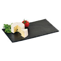 Kesper Servierplatte schiefer Stein B/H/L: ca. 30x3x40 cm Servierplatte - schiefer (40,00/30,00/3,00cm) - Kesper