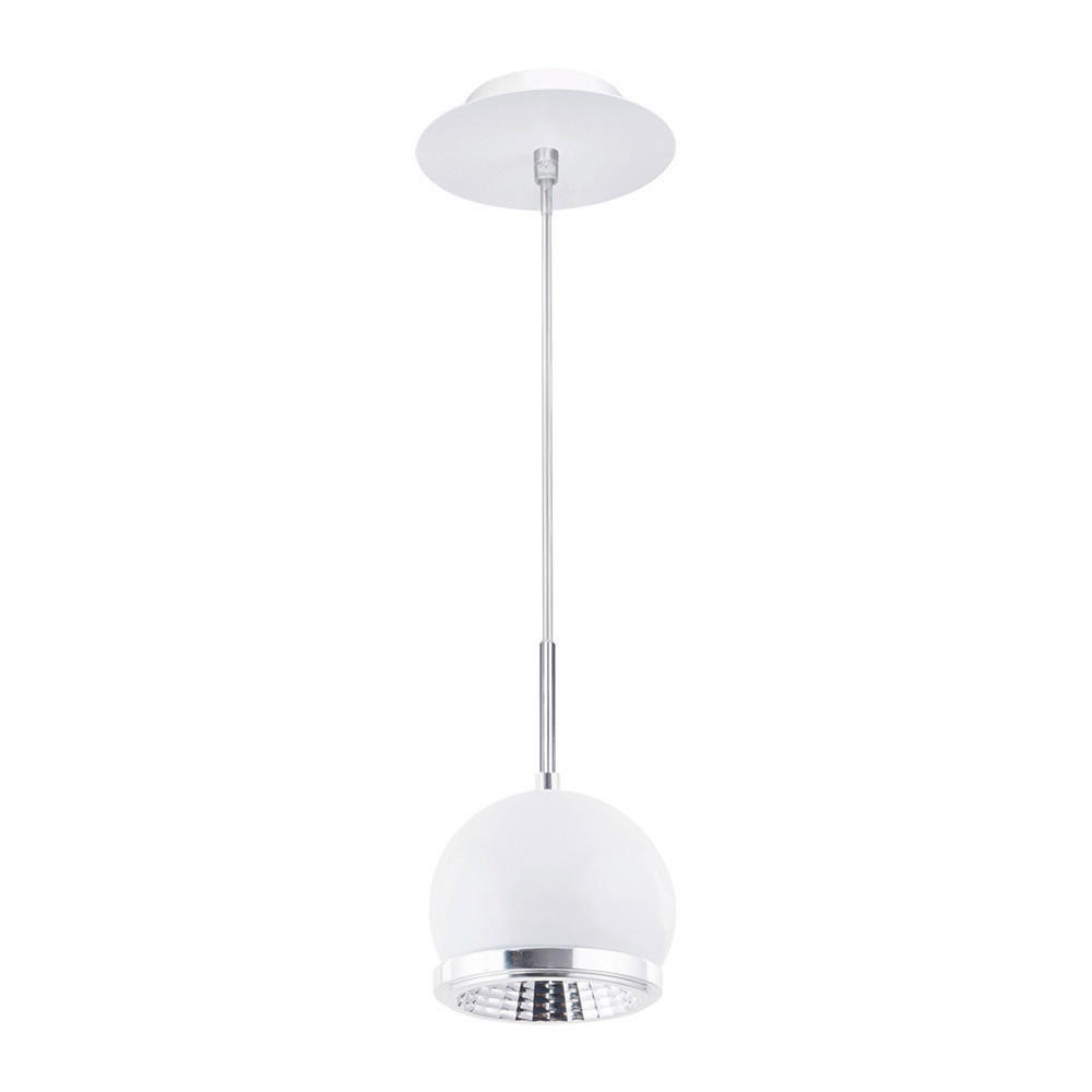 SPOT Light Pendelleuchte 5009082 weiß Chrom Metall H/D: ca. 83x14 cm GU10 1 günstig online kaufen