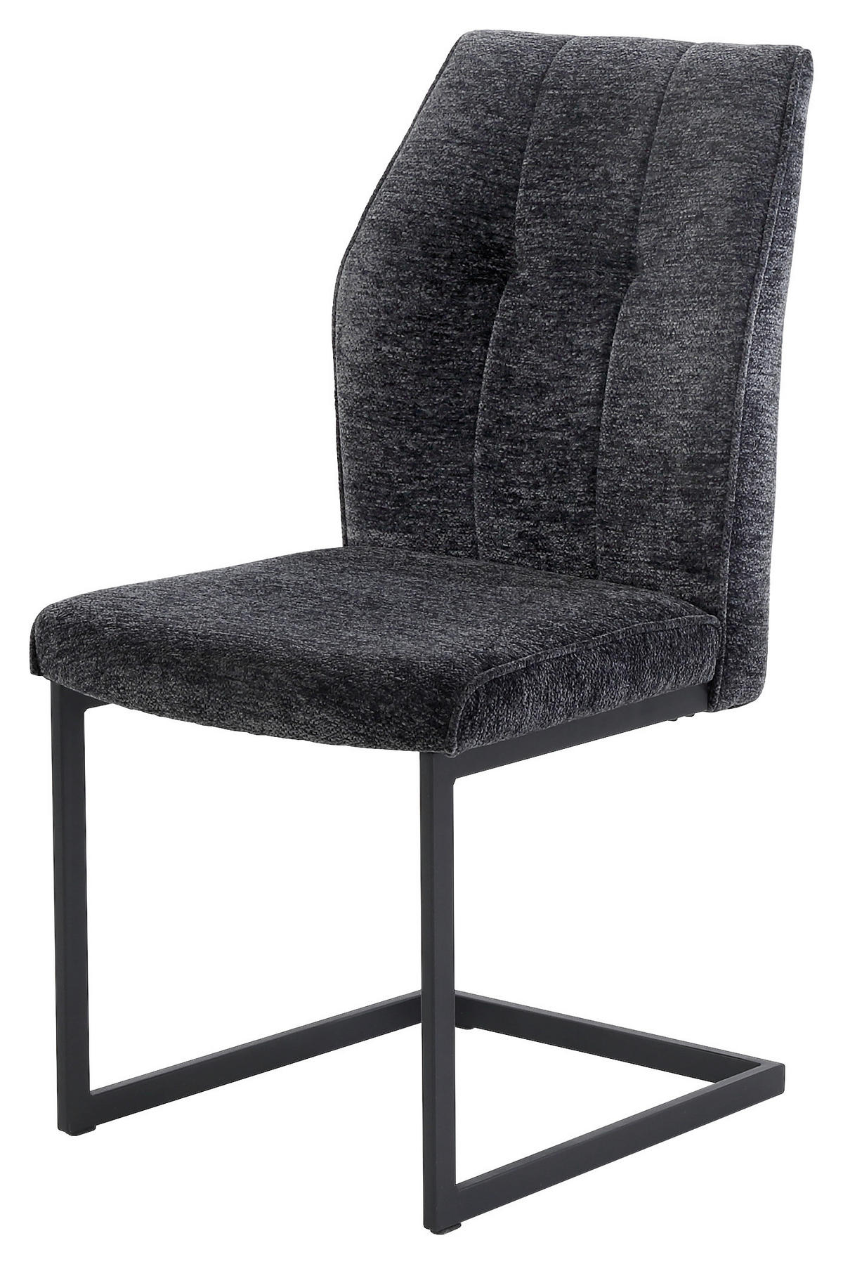 Schwingstuhl  dunkelgrau Webstoff B/T: ca. 50x62 cm Zermatt_Schwingstuhl_6003648 - schwarz/dunkelgrau (50,00/62,00cm)