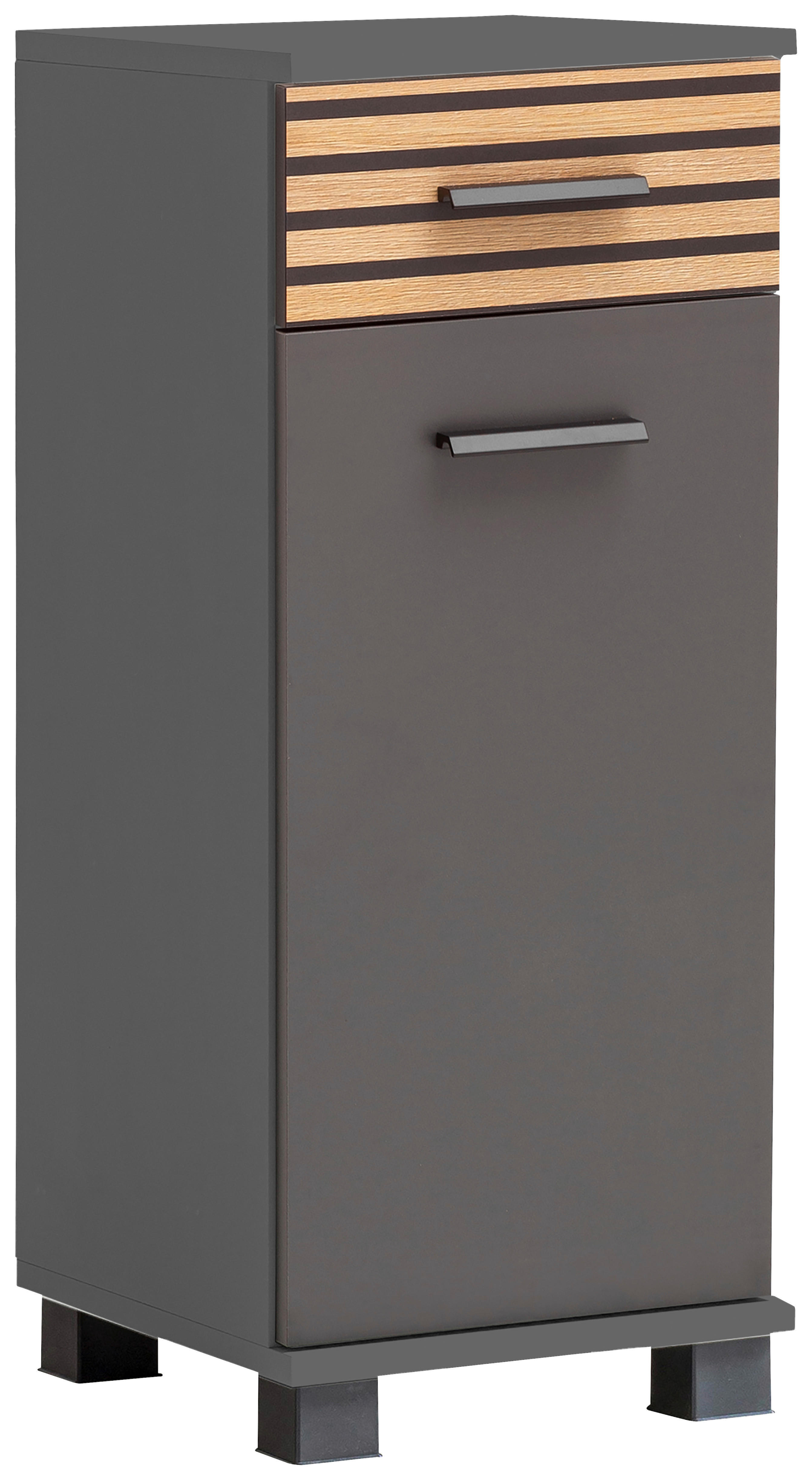 Unterschrank Katta anthrazit B/H/T: ca. 30,3x75,3x32,6 cm Katta - anthrazit (30,30/75,30/32,60cm) - Schildmeyer