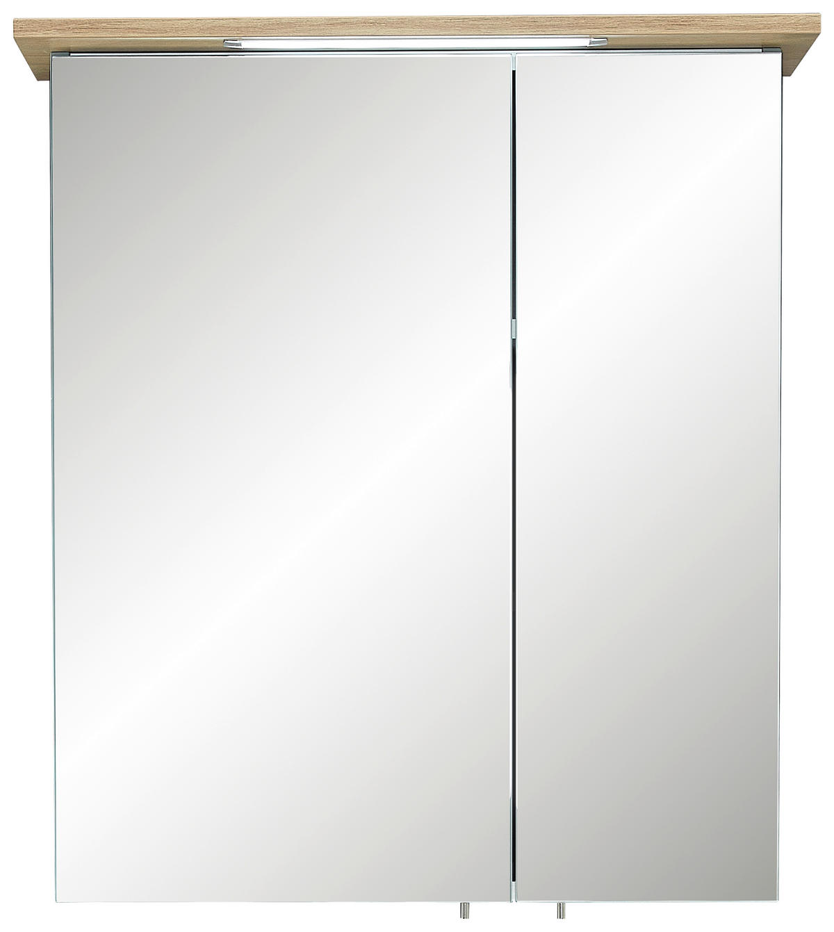 Lichtspiegel Quickset 963 salbei Nachbildung Eiche Riviera Nachbildung B/H/T: ca. 60x72x20 cm Quickset 963 - Eiche/salbei (60,00/72,00/20,00cm) - Pelipal
