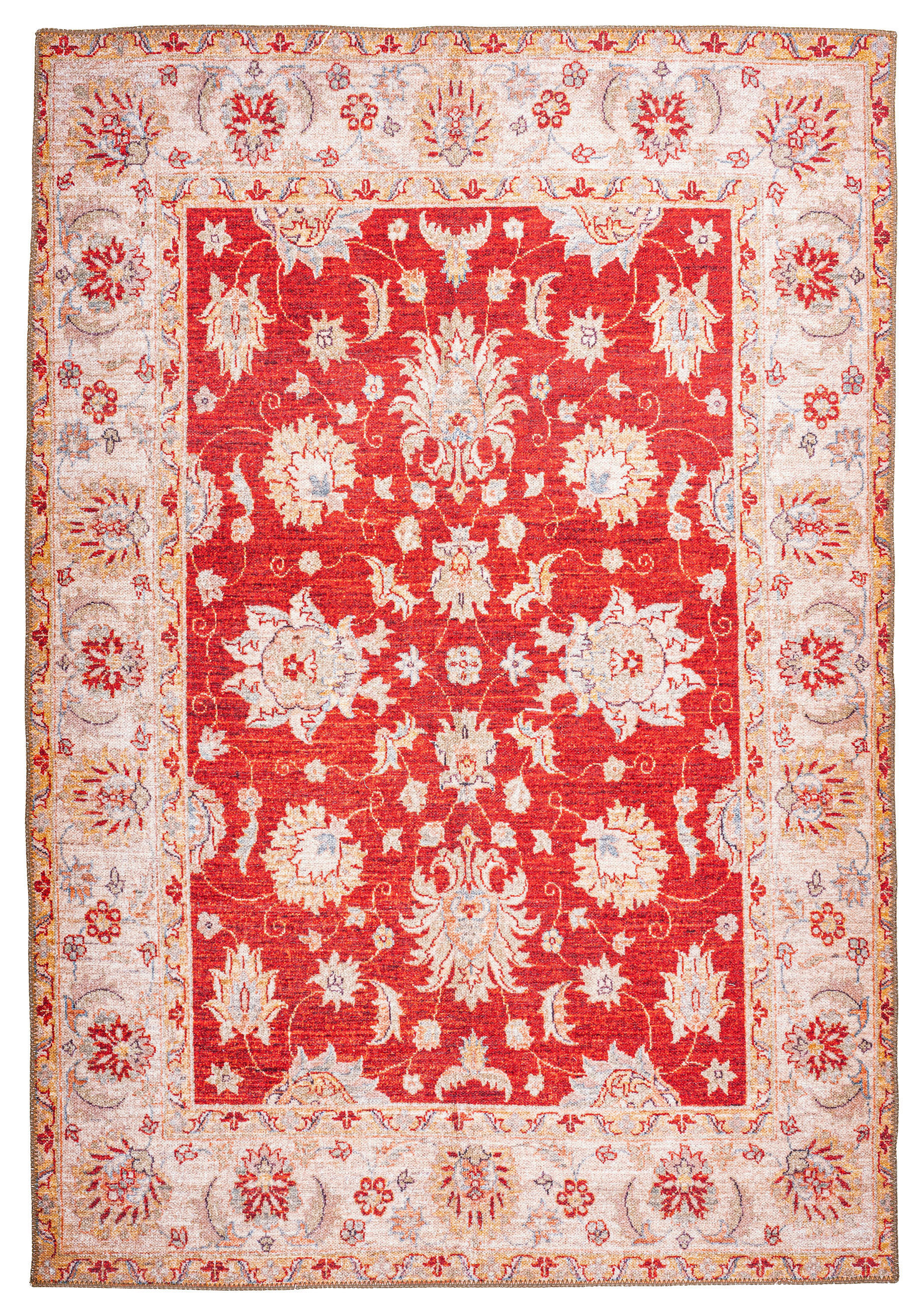 360Living Teppich Faye rot B/L: ca. 110x180 cm Faye - rot (110,00/180,00cm) - 360Living