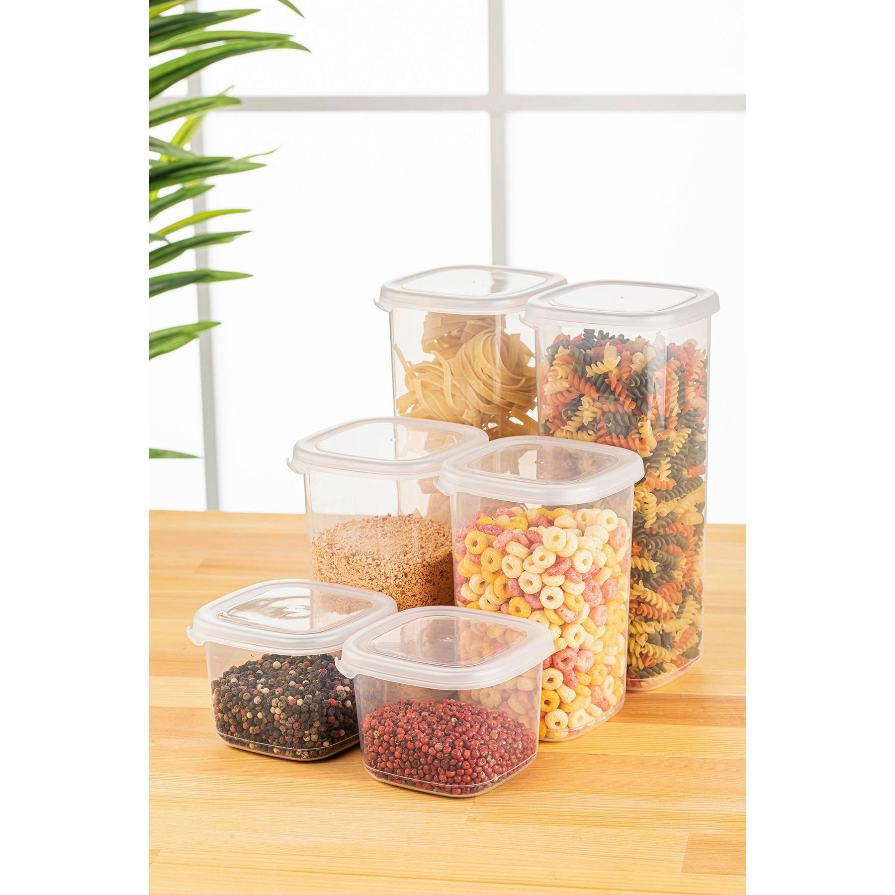 Thumbnail - HermiaConcept Vorratsdosenset 6-tlg. weiß