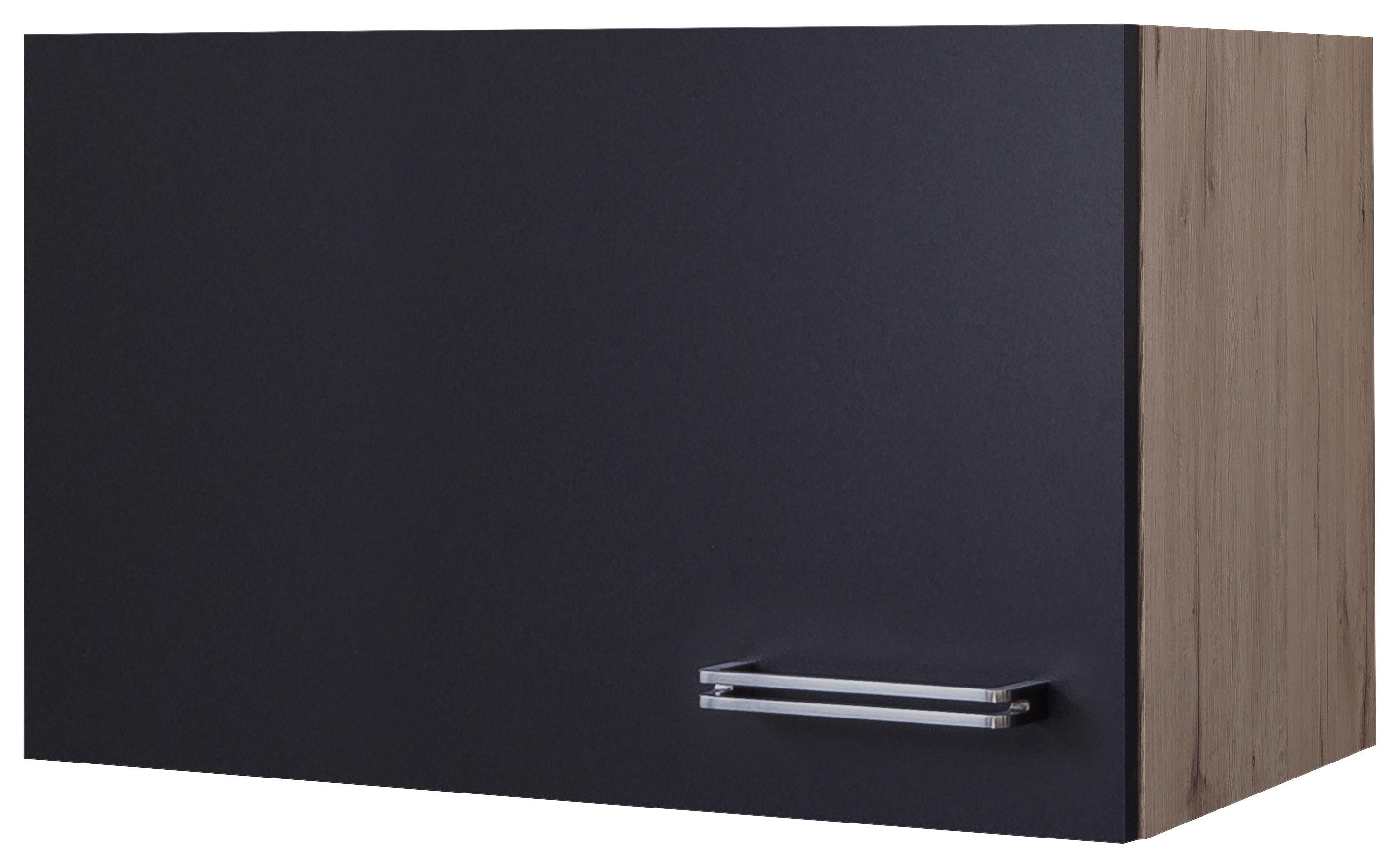 Hängeschrank Elva anthrazit strukturiert B/H/T: ca. 60x32x32 cm Elva - Eiche/anthrazit (60,00/32,00/32,00cm) - Flex-Well