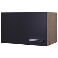 Hängeschrank Elva anthrazit strukturiert B/H/T: ca. 60x32x32 cm Elva - Eiche/anthrazit (60,00/32,00/32,00cm) - Flex-Well