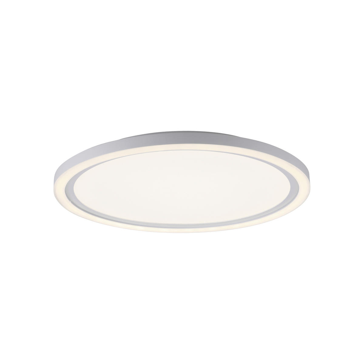 Just Light LED-Deckenleuchte BEDGING 14883-16 weiß Eisen Kunststoff H/D: ca. 6,5x40 cm 2 Brennstellen BEDGING - weiß (40,00/6,50cm) - Just Light