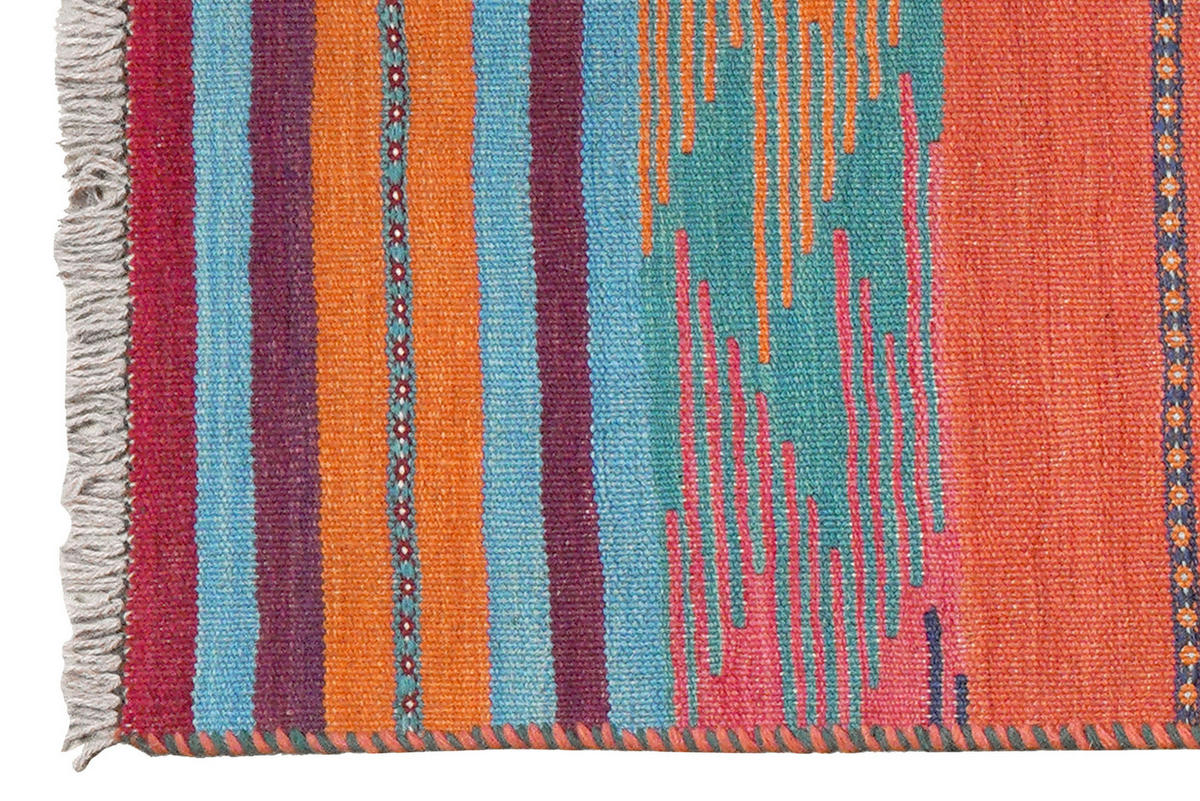 PersaTepp Teppich Kelim Gashgai multicolor B/L: ca. 63x207 cm Kelim Gashgai - multicolor (63,00/207,00cm) - PersaTepp