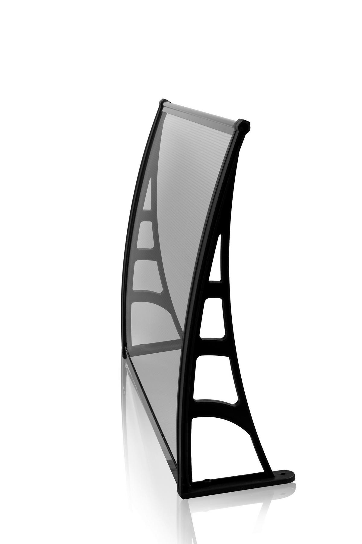 BURTAS VORDACH Vordach transparent B/H/L: ca. 120x23x70 cm Vordach_GRDN0033 - transparent (70,00/120,00/23,00cm) - BURTAS VORDACH