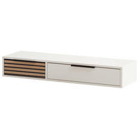 Konsolentisch Loft weiß matt B/H/T: ca. 103,7x16,4x32,05 cm Loft - weiß (103,70/16,40/32,05cm) - Möbelpartner