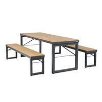AXI Outdoor Living Gartenset Chiant braun Kunststoff B/H/L: ca. 72x75x200 cm Chiant - braun/anthrazit (200,00/72,00/75,00cm) - AXI Outdoor Living