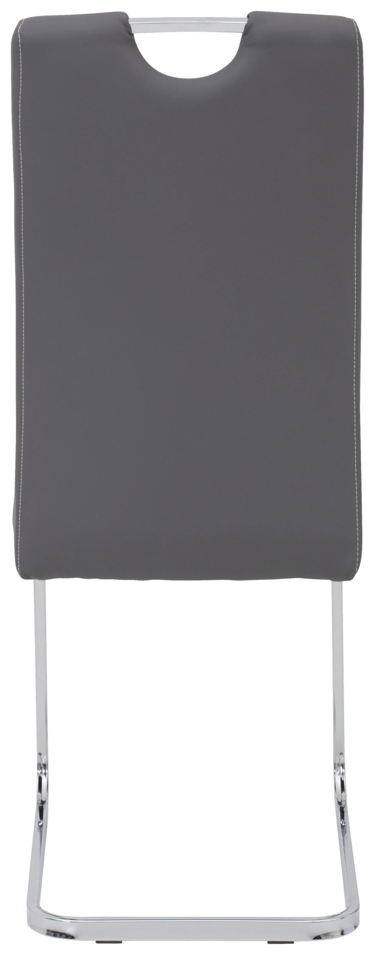 Schwingstuhl Ruby 2er Set grau Kunstleder B/H/T: ca. 44x103x60 cm Ruby 2er Set - grau (44,00/103,00/60,00cm) - Hela