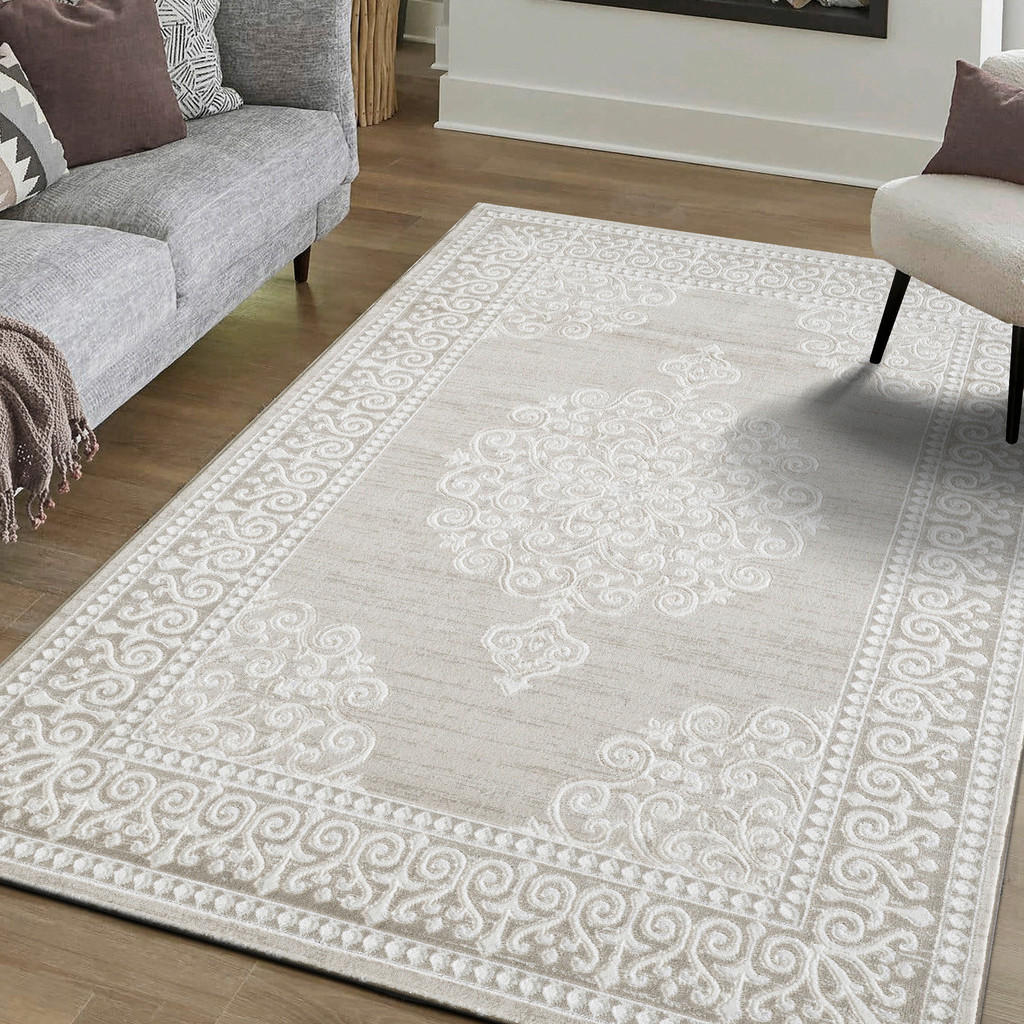 Thumbnail - Sanat Teppich Harmony beige B/L: ca. 160x220 cm