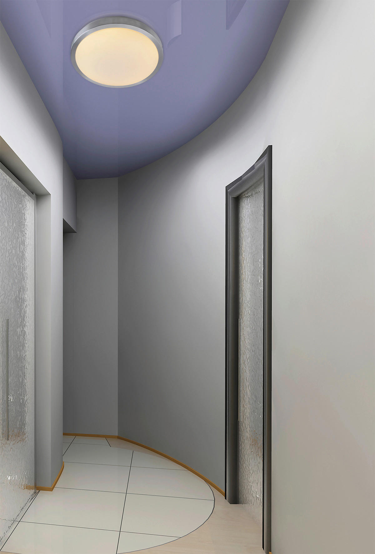 Näve Leuchten LED-Deckenleuchte silber Metall Kunststoff B/H/T/D: ca. 34x10x34x34 cm LONDON - silber (34,00/10,00/34,00cm) - Näve Leuchten