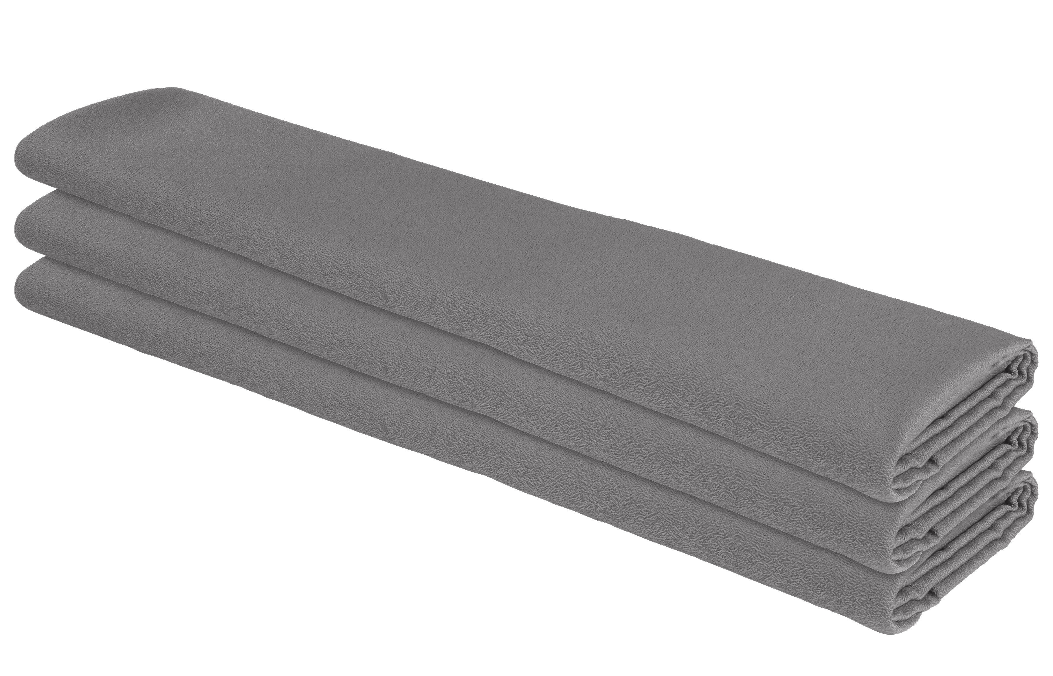 Dekostoff Silbergrau B: ca. 150 cm Dekostoff_uni - Silbergrau (150,00cm)