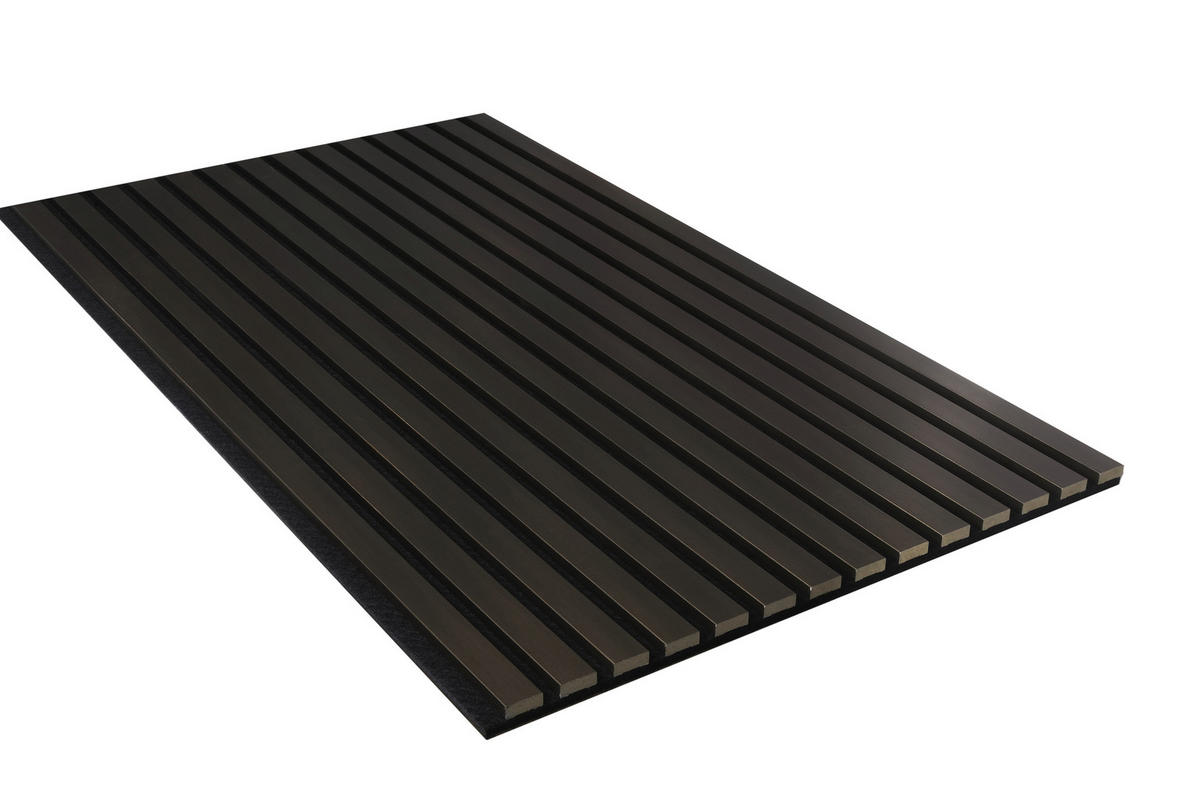 Akustikpaneel bronze L/B/H: ca. 1,9x56,1x240 cm pro Stück Akustikplatte 240x56 Bronze - bronze (1,90/56,10/240,00cm)