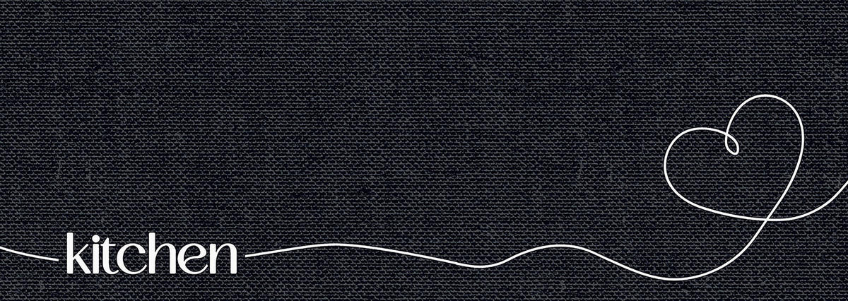 Küchenläufer Cook&Wash schwarz B/L: ca. 50x150 cm Cook&Wash - schwarz/grau (50,00/150,00cm)