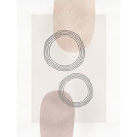 Komar Poster Line Art Circles Abstrakt B/L: ca. 30x40 cm Line Art Circles - (30,00/40,00cm) - Komar