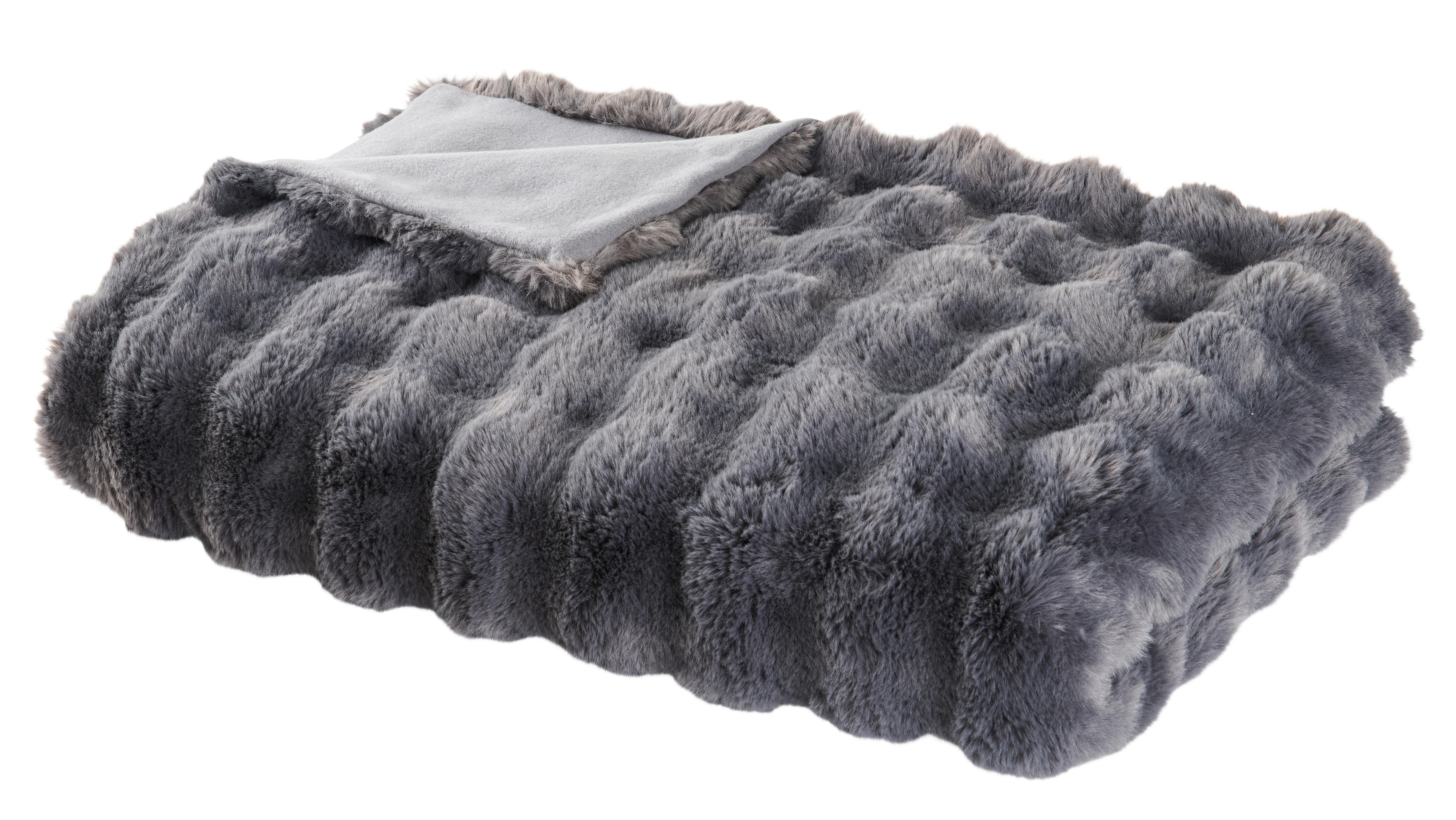 Wohndecke Wohndecke_Kugel 140x200 anthra - anthrazit (140,00/200,00cm) - POCOline