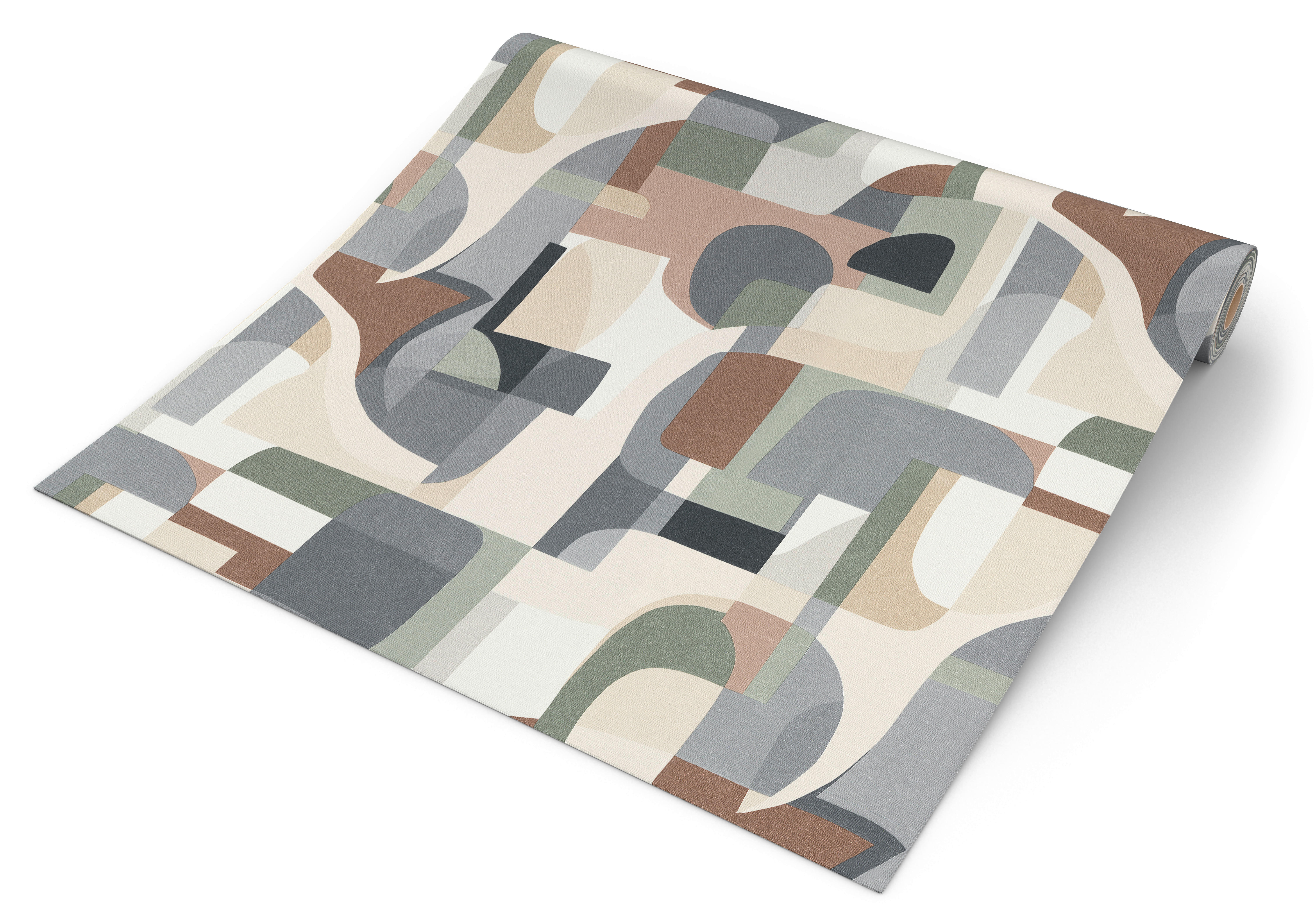 Erismann Vliestapete Abstrakt beige braun grau B/L: ca. 53x1005 cm Vliestapete_10432-11 - beige/braun (53,00/1005,00cm) - Erismann