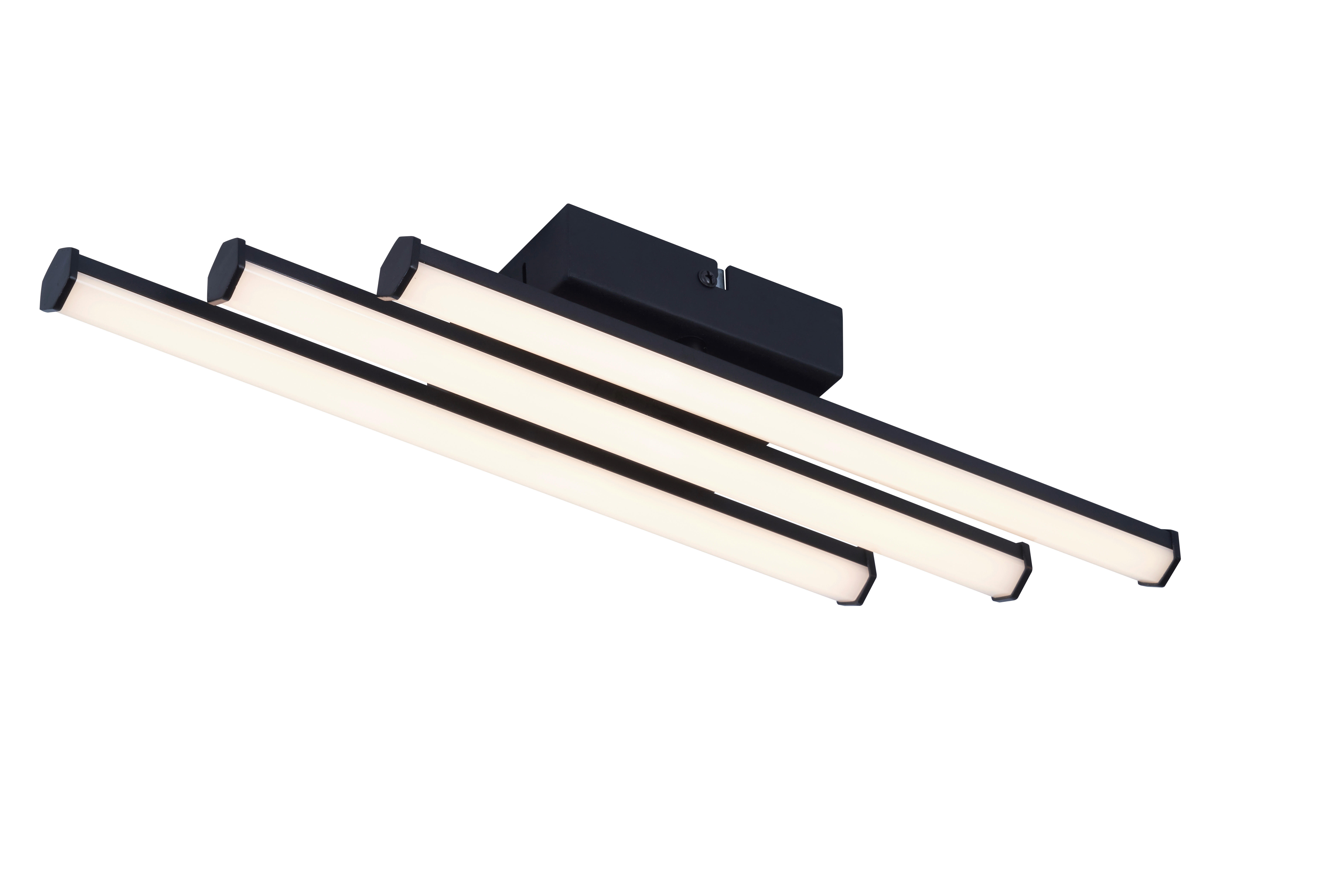 Thumbnail - POCOline LED-Deckenleuchte schwarz Kunststoff B/H/L: ca. 10x5x44,5 cm