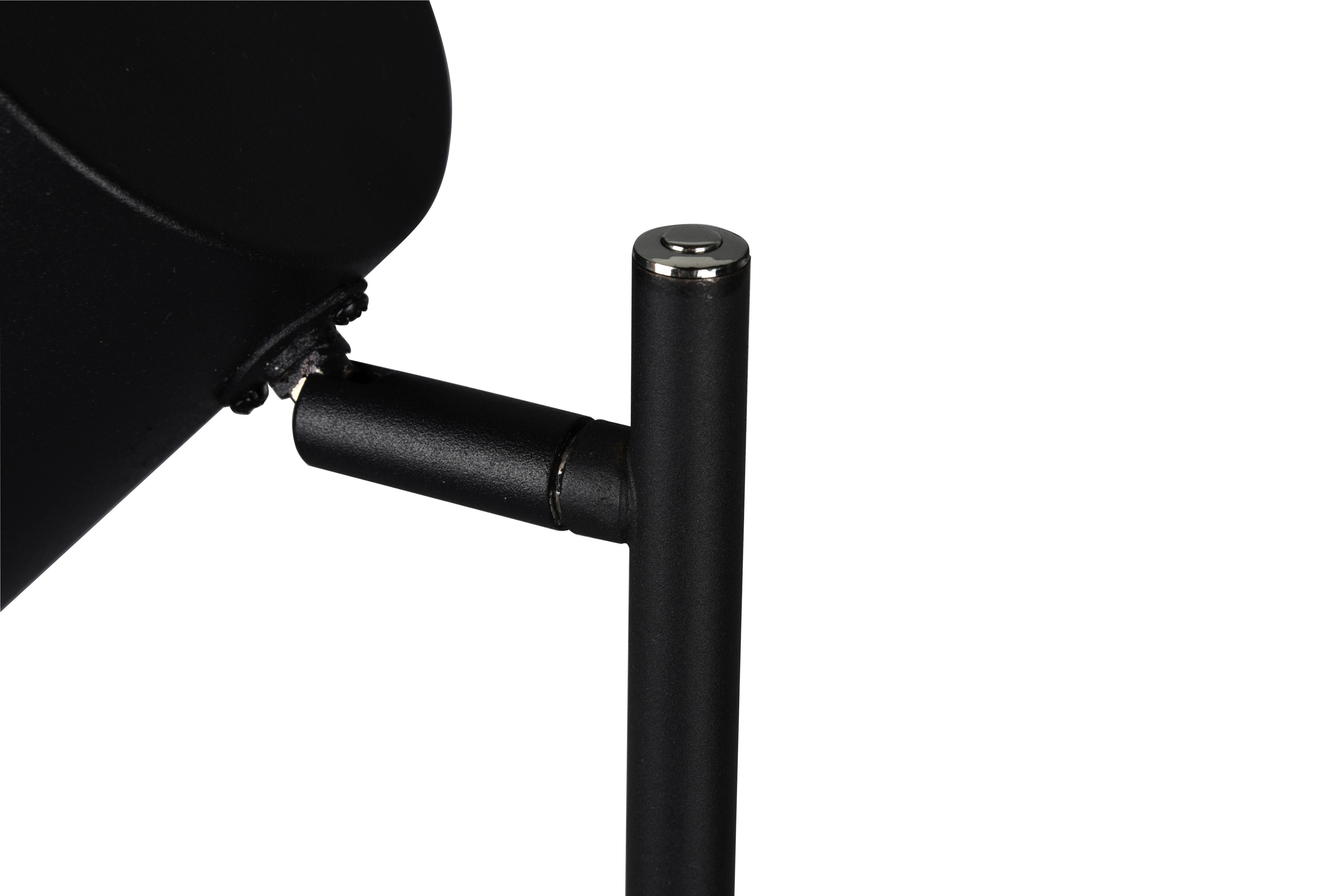 Reality LED Stehleuchte BLAKE mattschwarz Metall B/H: ca. 2x125 cm 1 Brennstellen Blake - mattschwarz (2,00/125,00cm) - Reality