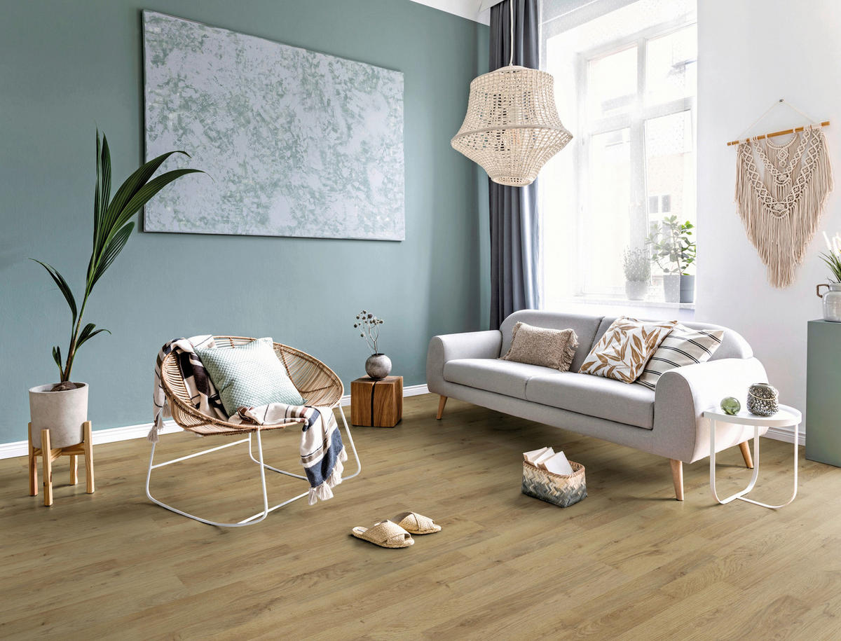 Laminatboden Herbst ca. 2,39 m² im Paket  B/L: ca. 19,3x137,9 cm pro Paket Herbst ca. 2,39 m² im Paket - natur (19,30/137,90cm)