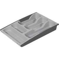 Curver Besteckeinsatz anthrazit B/H/L: ca. 42x6,4x50 cm Besteckkasten_Curver - hellgrau/anthrazit (50,00/42,00/6,40cm) - Curver