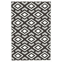 Outsunny Outdoor-Teppich schwarz B/H/L: ca. 274x1x182 cm Outdoor-Teppich - weiß/schwarz (182,00/274,00/1,00cm) - Outsunny