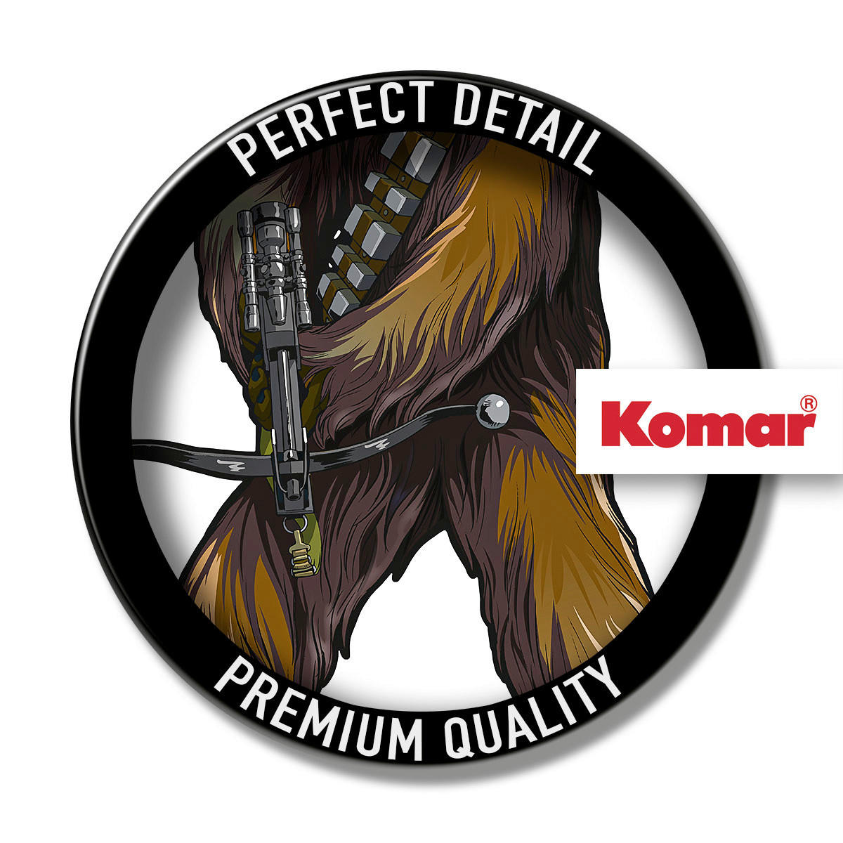 Komar Fototapete Star Wars XXL Chewbacca B/L: ca. 127x200 cm Star Wars XXL Chewbacca - (127,00/200,00cm) - Komar