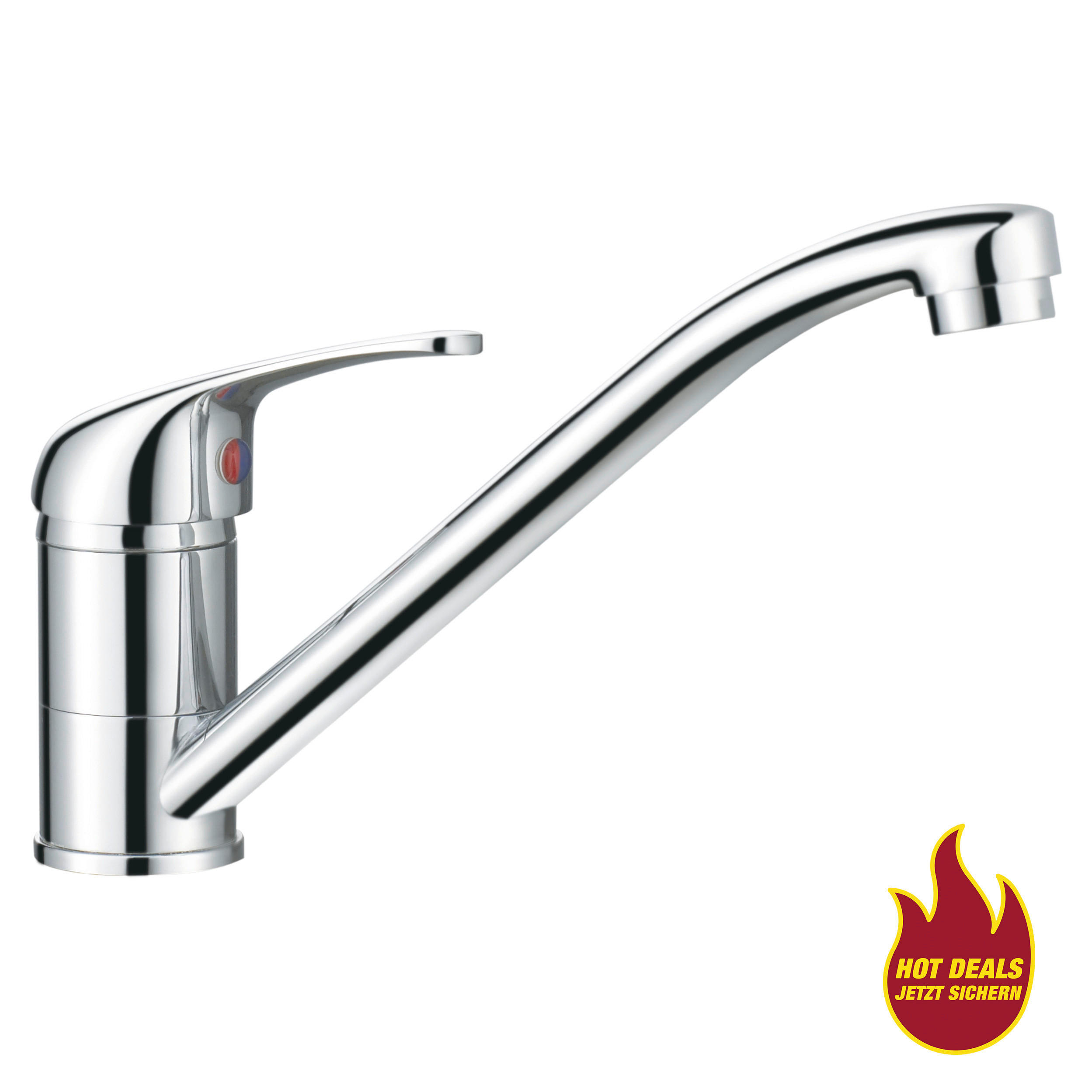 SCHÜTTE Armatur Athos Chrom Chrom B/H/T: ca. 20x14,7x4,4 cm Athos - Chrom (20,00/14,70/4,40cm) - SCHÜTTE