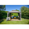 Sojag Pavillon Messina champagner Metall B/H/L: ca. 363x292x298 cm Messina - champagner (298,00/363,00/292,00cm) - Sojag