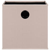 Stoffbox beige B/H/T: ca. 32x32x32 cm Stoffbox_1 3753 - beige (32,00/32,00/32,00cm)