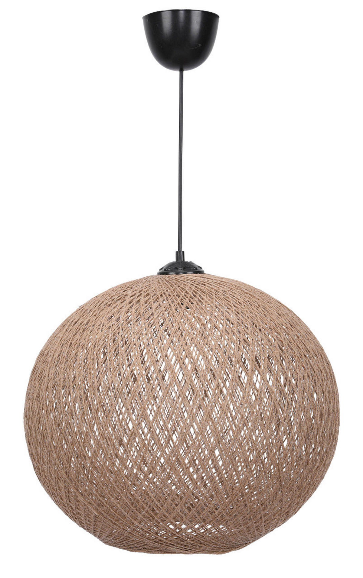 Opviq Pendelleuchte creme B/H/T/L/D: ca. 38x70x38x38x38 cm E27 1 Brennstellen Pendelleuchte_189 - creme (38,00/38,00/70,00cm) - Opviq