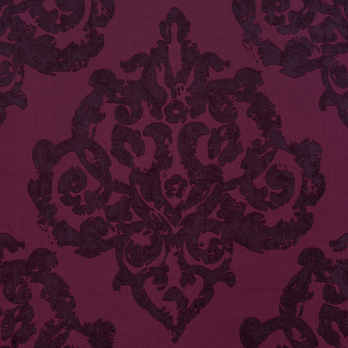 Ösenvorhang Ornament dunkelrot B/L: ca. 135x245 cm Ornament - dunkelrot (135,00/245,00cm)