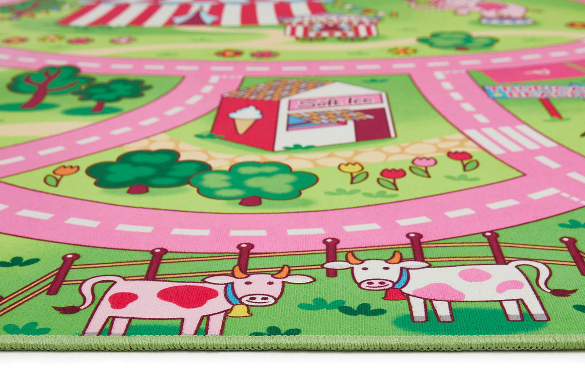 Andiamo Kinderteppich bunt B/L: ca. 100x150 cm Teppich_Wonderland 100x150cm multi - bunt (100,00/150,00cm) - Andiamo
