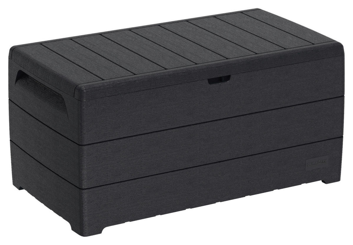 VCM Aufbewahrungsbox Durabox grau Kunststoff B/H/L: ca. 130x110x474 cm Durabox - grau (474,00/130,00/110,00cm) - VCM